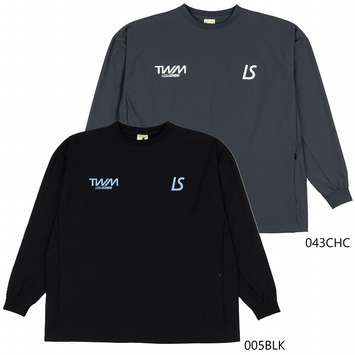 LUZESOMBRA ルースイソンブラ TWM DRY L/S CREW TOP L1251057 トレーニングトップ LUZESOMBRA ルースイソンブラ TWM DRY L/S CREW TOP L1251057
