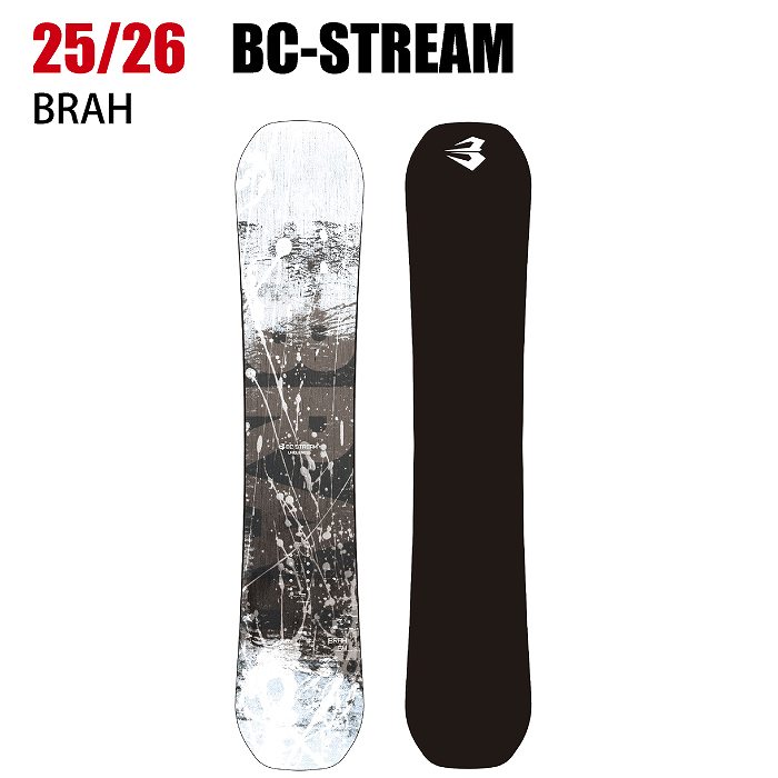 2026 BC-STREAM ビーシーストリーム BRAH ブラフ 25-26 ボード板