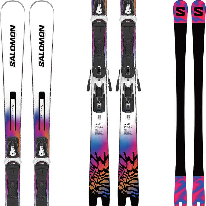サロモン スキー板 2026 SALOMON ADDIKT PRO 66 + MI12 GW