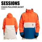 SESSIONS å CHAOS PULLOVER JACKET ORANGE 24-25  ˥å 㥱å  Ρܡ