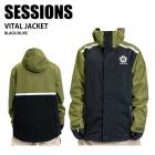 SESSIONS å VITAL JACKET BLACK/OLIVE 24-25  ˥å 㥱å  Ρܡ