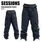 SESSIONS ���å���� SQUADRON PANT BLACK 24-25 ������ ��˥��å��� �ѥ�� ������ ���Ρ��ܡ���