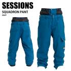 SESSIONS ���å���� SQUADRON PANT NAVY 24-25 ������ ��˥��å��� �ѥ�� ������ ���Ρ��ܡ���