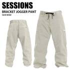 SESSIONS ���å���� BRACKET JOGGER PANT SAND BEIGE 24-25 ������ ��˥��å��� �ѥ�� ������ ���Ρ��ܡ���