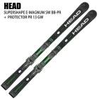 ヘッド スキー板 2026 HEAD SHAPE E-V8 SW AMT-PR + PR 11 GW ANTH/BL
