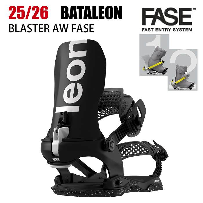 2026 BATALEON バタレオン BLASTER AW FASE ブラスター フェイズ BLACK