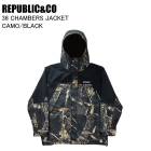 REPUBLIC&CO ѥ֥å 36 CHAMBERS JACKET 36С㥱å CAMO/BLACK Ρܡ  㥱å