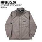 REPUBLIC&CO ��ѥ֥�å� HYPE SWING TOP JACKET �ϥ��ץ������󥰥ȥåץ��㥱�å� MOCHA ���Ρ��ܡ��� ������ ���㥱�å�