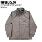 REPUBLIC&CO ��ѥ֥�å� HYPE SWING TOP JACKET �ϥ��ץ������󥰥ȥåץ��㥱�å� MOCHA ���Ρ��ܡ��� ������ ���㥱�å�