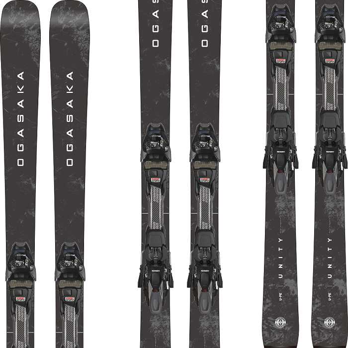 オガサカ スキー板 2026 OGASAKA U-PE/BK + FDT 12 TPX ユニティー