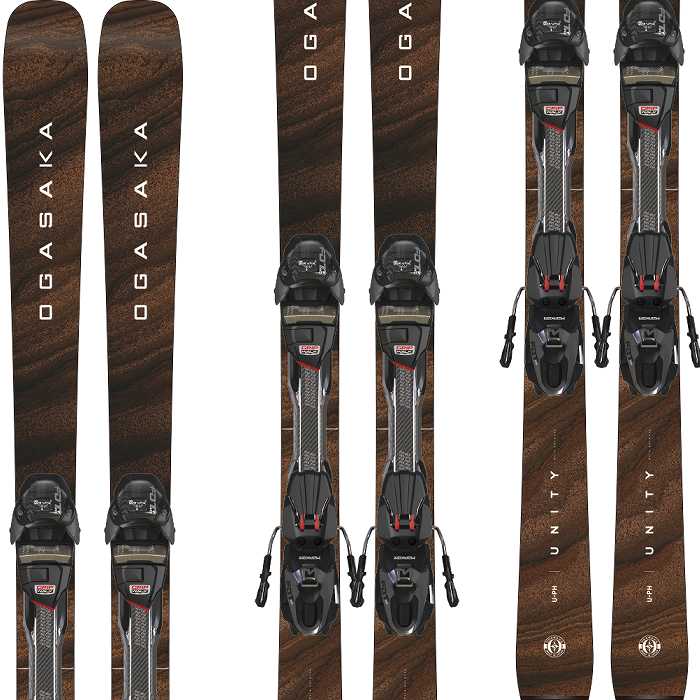 オガサカ スキー板 2026 OGASAKA U-PH/BR + FDT TP 10 ユニティー