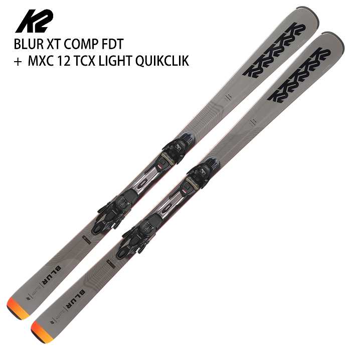 特典付]ケーツー スキー板 2027 K2 BLUR XT COMP FDT + MXC 12 TCX
