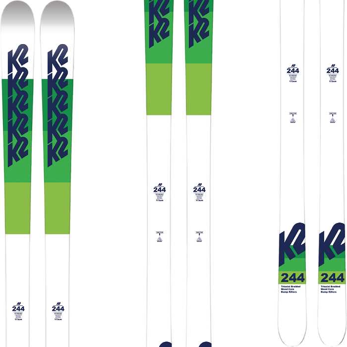 スキー2点セット] ケーツー スキー板 2026 K2 244 + 26 MARKER SQUIRE