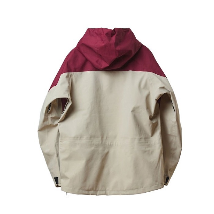 UNFUDGE アンファッジ SMOKE ANORAK スモークアノラック BEIG/GRAPE