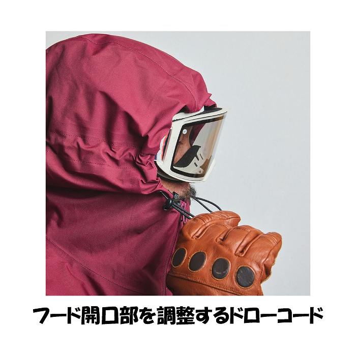 UNFUDGE アンファッジ SMOKE ANORAK スモークアノラック BEIG/GRAPE