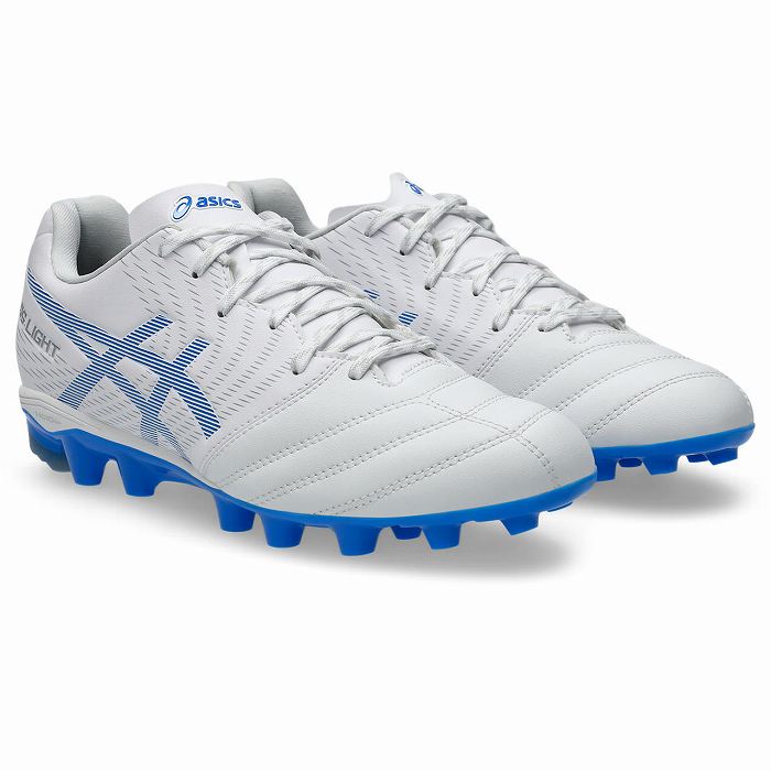 ASICS アシックス DS LIGHT JR GS(ホワイト×エレクトリックブルー