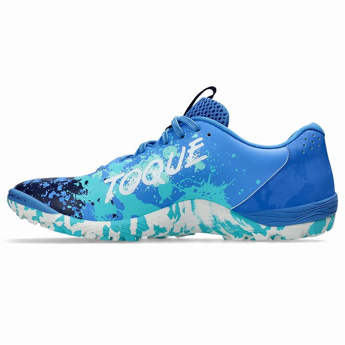 ASICS アシックス TOQUE 8 TF(ブルーコースト×ホワイト) 1113A045.400