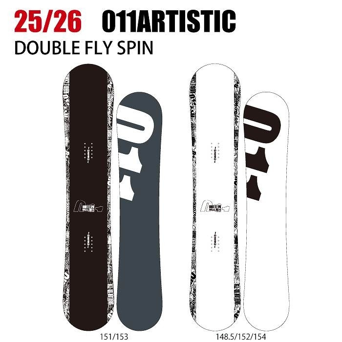 2026 011ARTISTIC ゼロワンワン アーティステック DOUBLE FLY SPIN