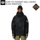 686 M5WN163 GORE-TEX FRAGMENT SHELL ANORAK BLACK HEMISPHERE ������ ���㥱�å� �����ϥ����� �����ƥå��� 25-26��ǥ�