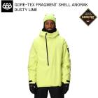 686 M5WN163 GORE-TEX FRAGMENT SHELL ANORAK DUSTY LIME ���Ρ��ܡ��ɥ����� ���㥱�å� �����ϥ����� �����ƥå��� 25-26��ǥ�