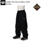686 ���å��������ȥ��å��� M5WN240 GORE-TEX DOJO SHELL PANT BLACK ������ �ѥ�� �����ϥ����� �����ƥå��� 25-26��ǥ�