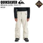 QUIKSILVER �����å�����С� EQYTP03254 MISSION GORE-TEX PT WEG0 ���Ρ��ܡ��ɥ����� �ѥ�� �����ƥå��� 25-26��ǥ�