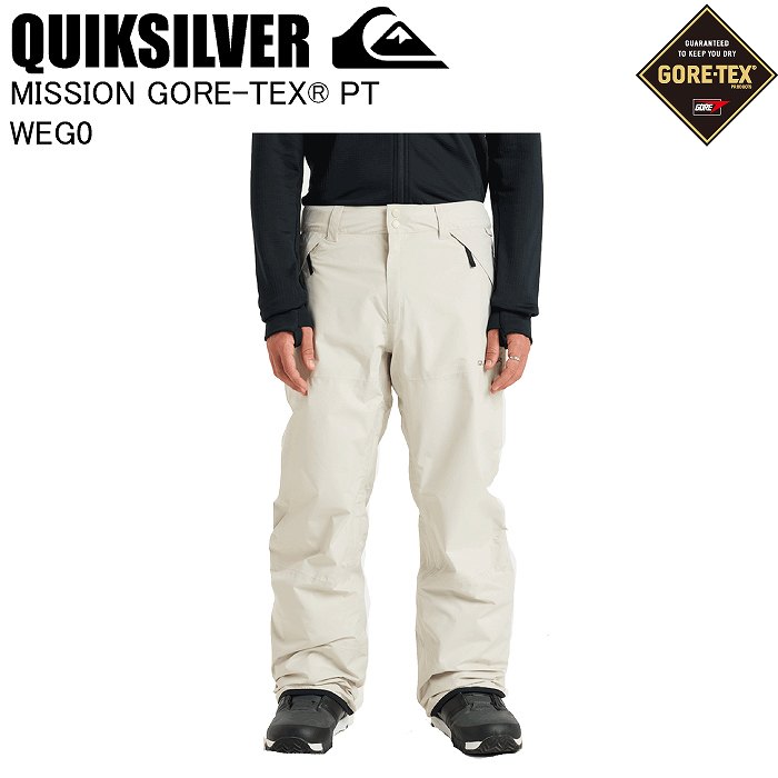 QUIKSILVER クイックシルバー EQYTP03254 MISSION GORE-TEX PT WEG0