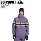 QUIKSILVER �����å�����С� EQYTJ03495 STEEZE JK KRB0 ���Ρ��ܡ��ɥ����� ���㥱�å� ������ ���Υ� 25-26��ǥ�