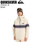 QUIKSILVER �����å�����С� EQYTJ03495 STEEZE JK WEG0 ���Ρ��ܡ��ɥ����� ���㥱�å� ������ ���Υ� 25-26��ǥ�