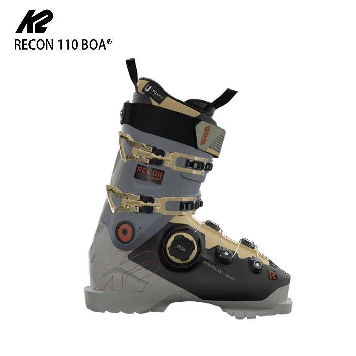 ケーツー スキーブーツ 2026 K2 RECON 110 BOA リコン ボア 25-26
