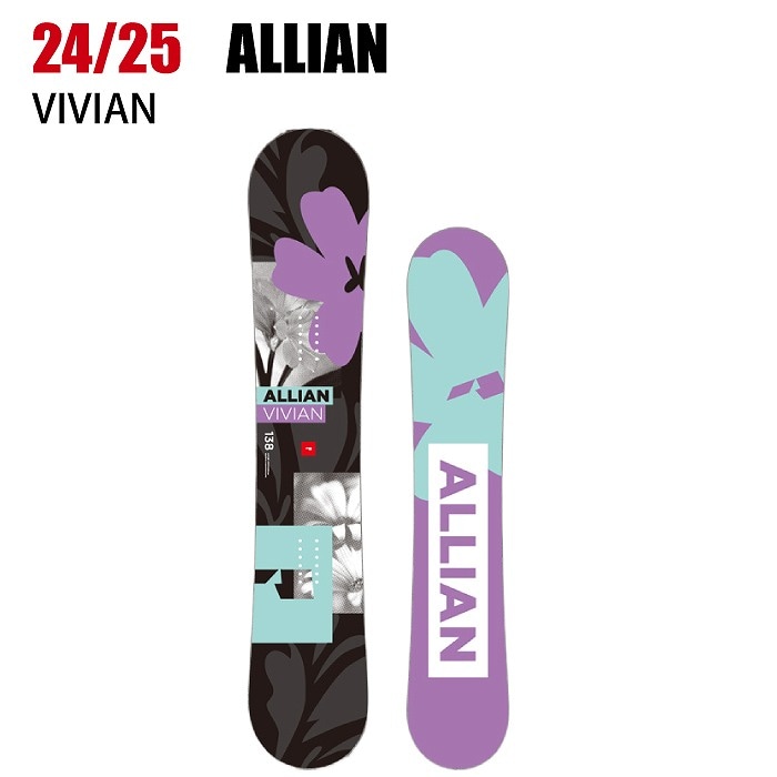 2025 ALLIAN アライアン VIVIAN ビビアン 24-25 レディース ボード板