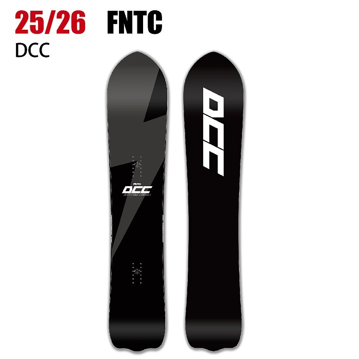2026 FNTC エフエヌティーシー DCC 25-26 ボード板 スノーボード