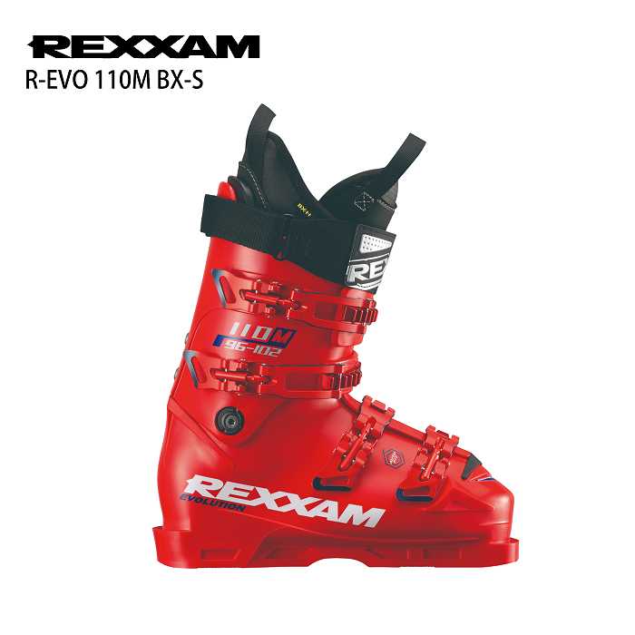 レクザム スキーブーツ 2027 REXXAM R-EVO 110M BX-S FIRE RED アール
