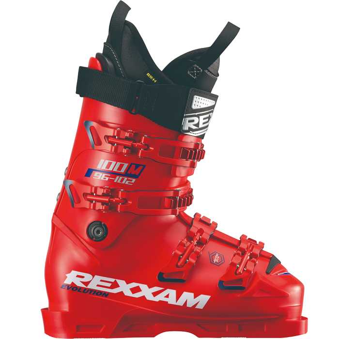 REXXAM レグザム スキーブーツ FREE RIDE Mサイズ レクザム スキーブーツ 2026 REXXAM R-EVO 100M BX-S FIRE RED アール