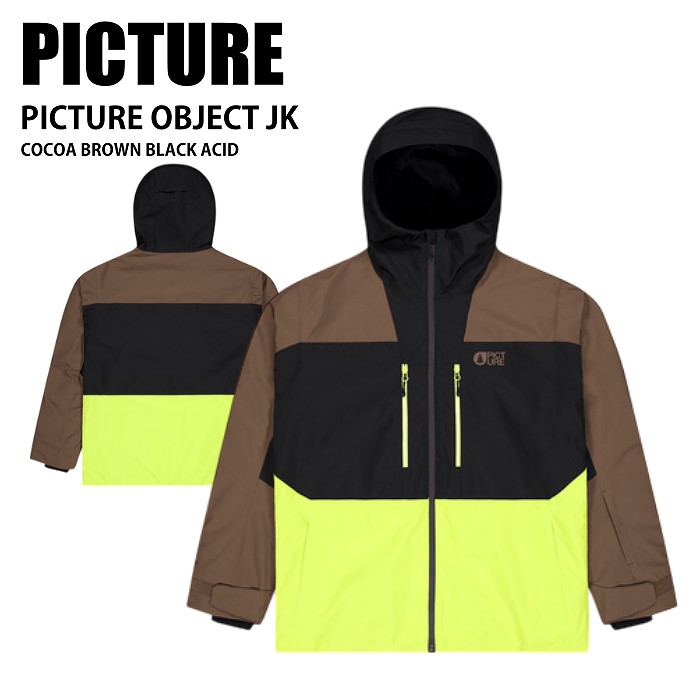 PICTURE �ԥ����㡼 PICTURE OBJECT JK COCOA BROWN BLACK ACID 24-25 ������ ��˥��å��� ���㥱�å� ������ ���Ρ��ܡ���