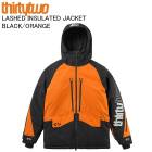 THIRTYTWO ƥġ LASHED INSULATED JACKET BLACK/ORANGE Ρܡɥ 㥱å 32 Υ 25-26ǥ