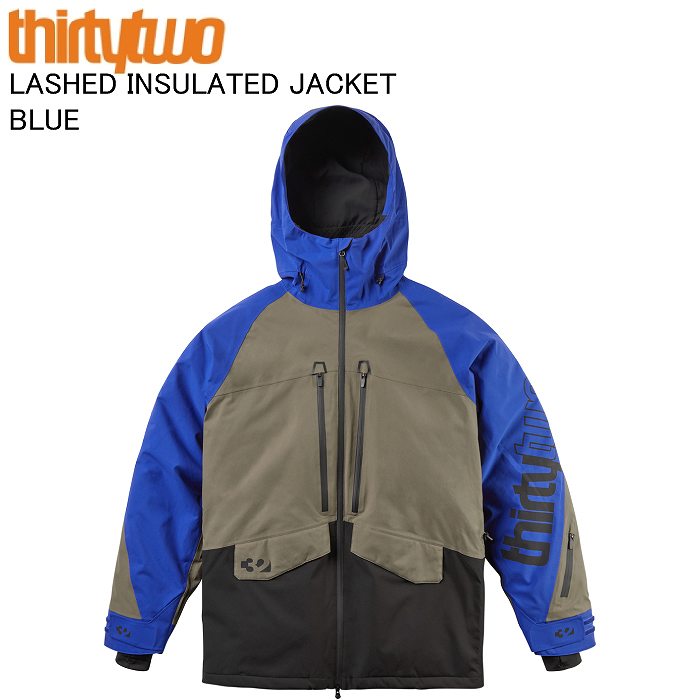 THIRTYTWO サーティーツー LASHED INSULATED JACKET BLUE