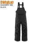 THIRTYTWO ƥġ BASEMENT BIB BLACK Ρܡɥ Ρܡ  ѥ 32 Υ 25-26ǥ