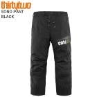 THIRTYTWO ƥġ SONO PANT BLACK Ρܡɥ Ρܡ  ѥ 32 Υ 25-26ǥ