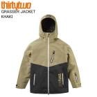 THIRTYTWO ƥġ GRASSER JACKET KHAKI Ρܡɥ Ρܡ  㥱å 32 Υ 25-26
