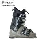 ★良品★GEN FACTORY FLORA 24cm スキーブーツ 旧モデル ゲン スキーブーツ 2025 GEN FLORA BK フローラ 厳 幅広 24