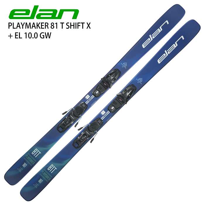 エラン スキー板 2027 ELAN PLAYMAKER 81 T SHIFT X + EL 10.0 GW