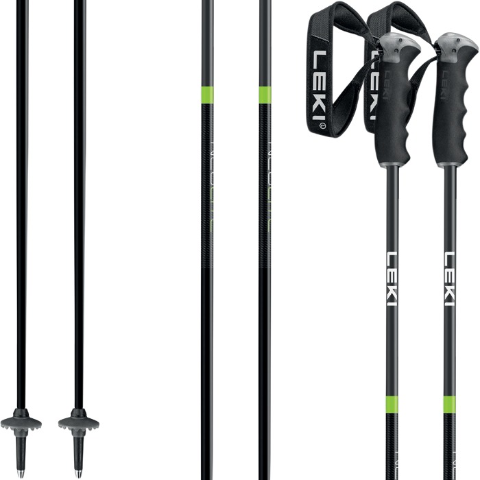 レキ ストック 2026 LEKI NEOLITE CARBON BK-NEON.GREEN ネオライト