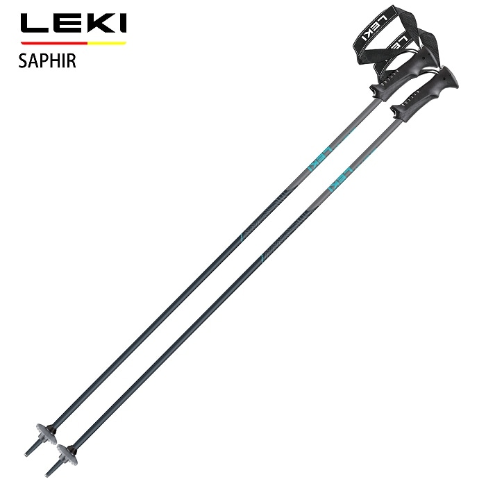 レキ ストック 2026 LEKI SAPHIR M.BL サファイア アルミポール 25-26