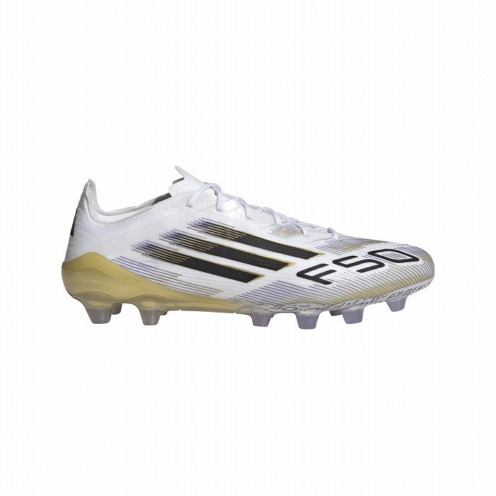 ADIDAS アディダス F50 ELITE HG/AG JAPAN(ホワイト×ブラック×ゴールド