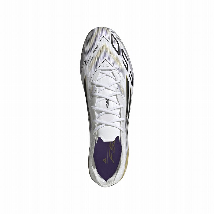 ADIDAS アディダス F50 ELITE AG(ホワイト×ブラック×ゴールド) JR2119