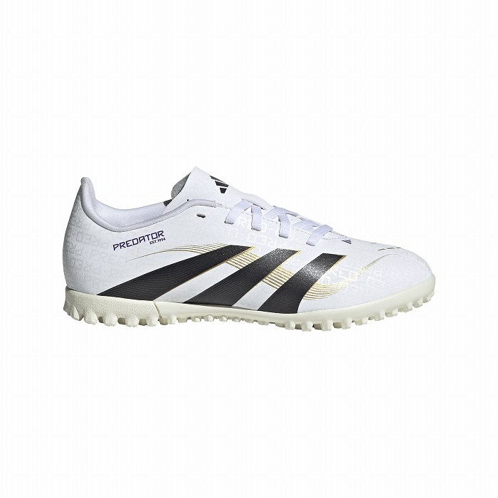 ADIDAS アディダス PREDATOR CLUB TF J(ホワイト×ブラック×ゴールド
