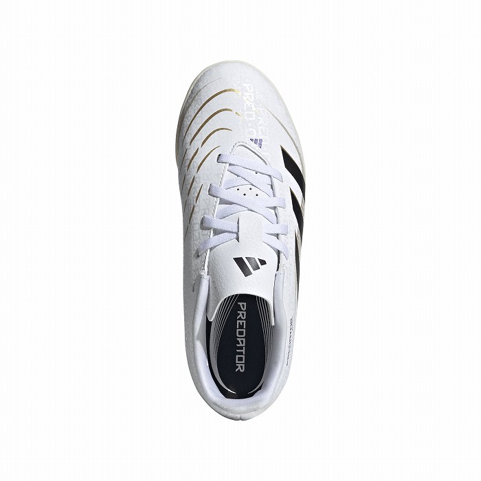 ADIDAS アディダス PREDATOR CLUB TF J(ホワイト×ブラック×ゴールド