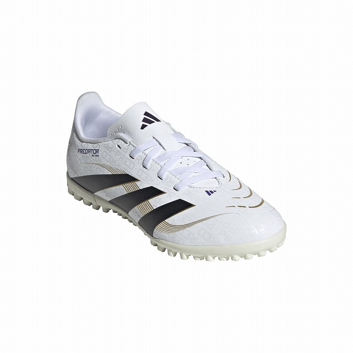 ADIDAS アディダス PREDATOR CLUB TF J(ホワイト×ブラック×ゴールド