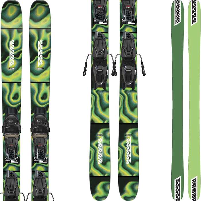 スキー4点セット] ケーツー スキー板 2026 K2 OMEN 85 QUIKCLIK + M3